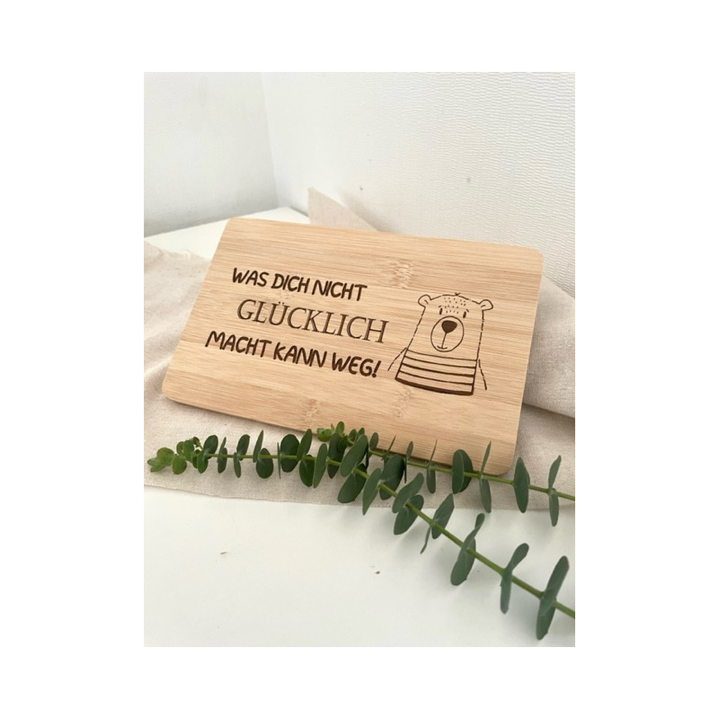 Frühstücksbrettchen, was dich nicht glücklich macht...