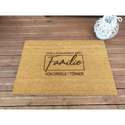 Personalisierte Fussmatten