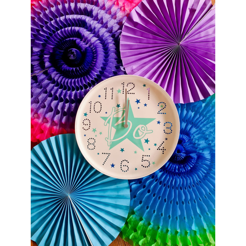 Wanduhr, personalisiert und Wunschmotiv