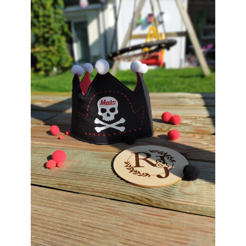 Piraten- Geburtstagskrone