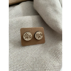 Holzohrringe, persönliche...