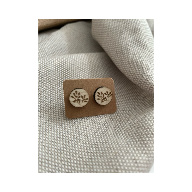 Holzohrringe, persönliche Wünsche möglich