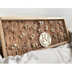 Holzohrringe, persönliche Wünsche möglich