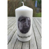 Fotokerze, personalisiert