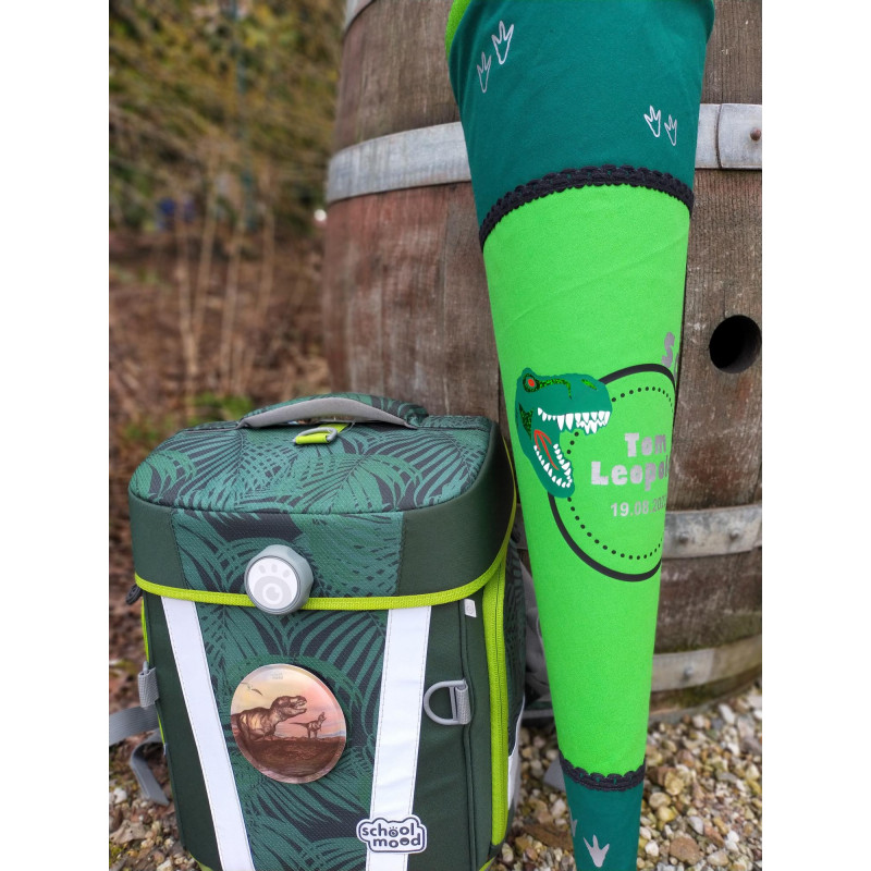 Schultüte mit Dino, personalisiert