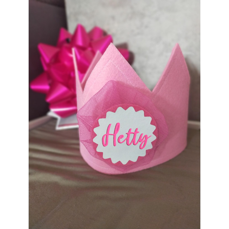 Geburtstagskrone Prinzessin, personalisiert