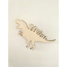 T-Rex Holzlampe, personalisiert